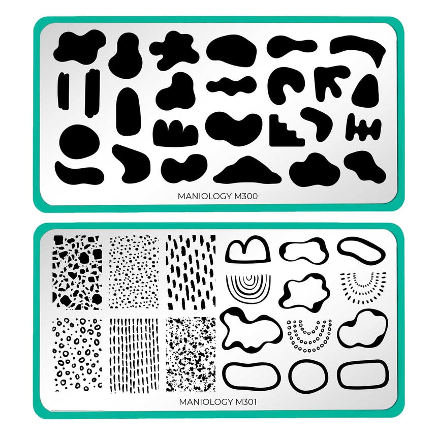 Mod: Set of 2 Nail Stamping Plates