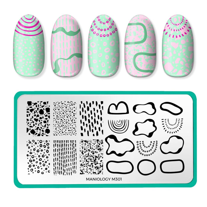 Mod: Set of 2 Nail Stamping Plates