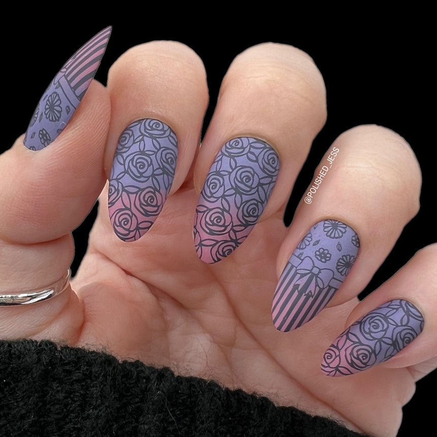 Mothers' Day (M358) - Nail Stamping Plate