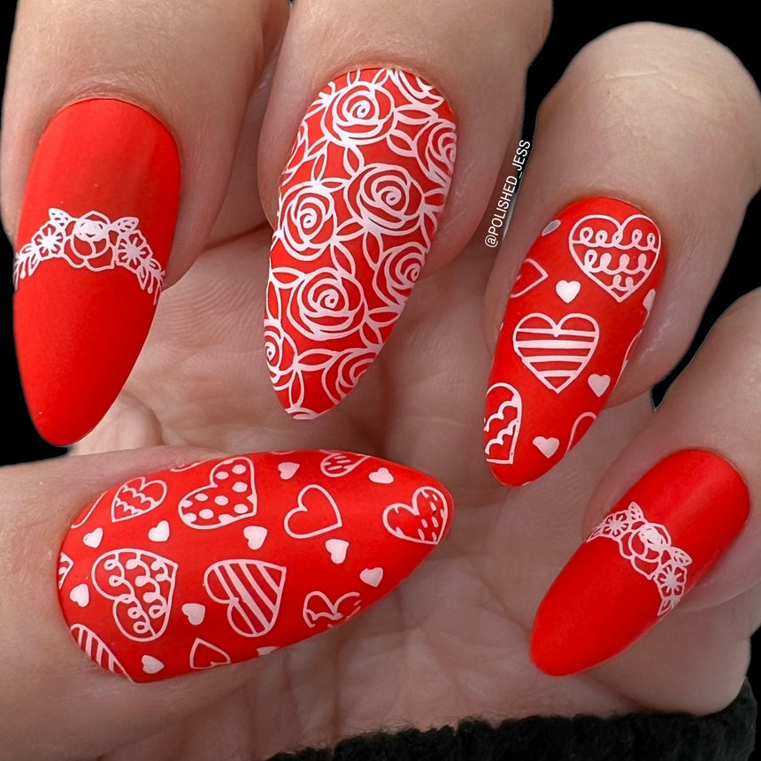 Mothers' Day (M358) - Nail Stamping Plate