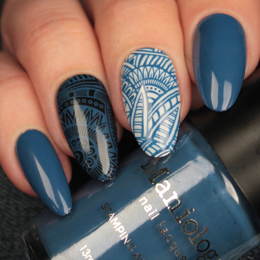 Mythos: 6-Piece Earthy Cream Stamping Art Polish Set