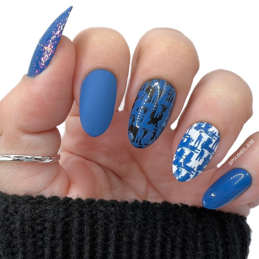 Mythos: 6-Piece Earthy Cream Stamping Art Polish Set