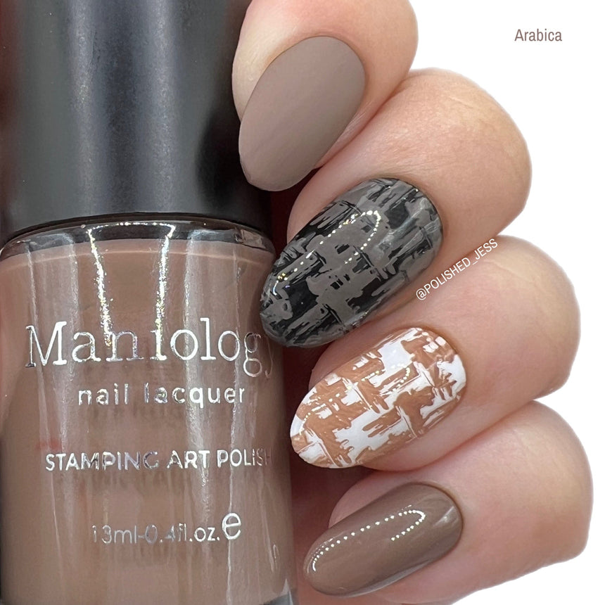 Mythos Collection: Arabica (B201) Light Brown Stamping Polish