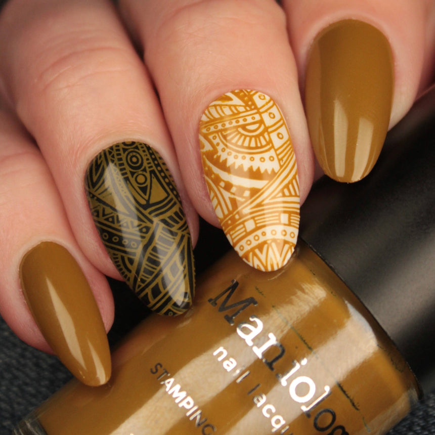 Mythos Collection: Turmeric Sun (B198) Mustard Yellow Stamping Polish