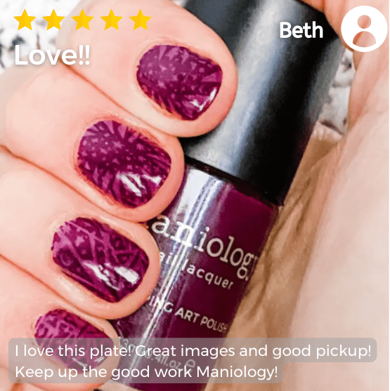 Negative Space: The Crack in Space (m025) - Nail Stamping Plate