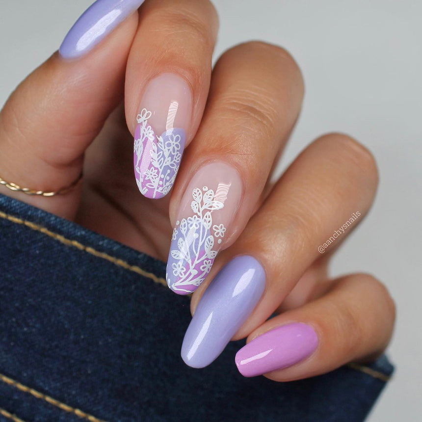 New Growth (m282) - Nail Stamping Plate