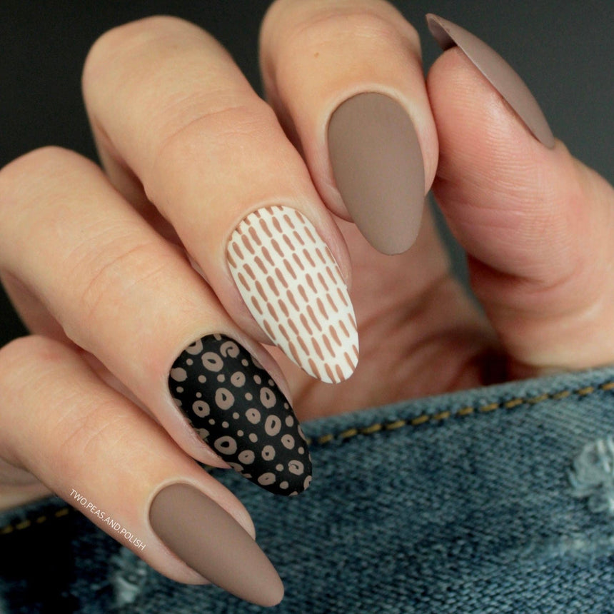 Night Forest: Sequoia (B299) Taupe Stamping Polish