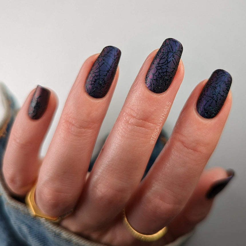 Night Out: Blue Note (P136) - Blue Duochrome Nail Polish