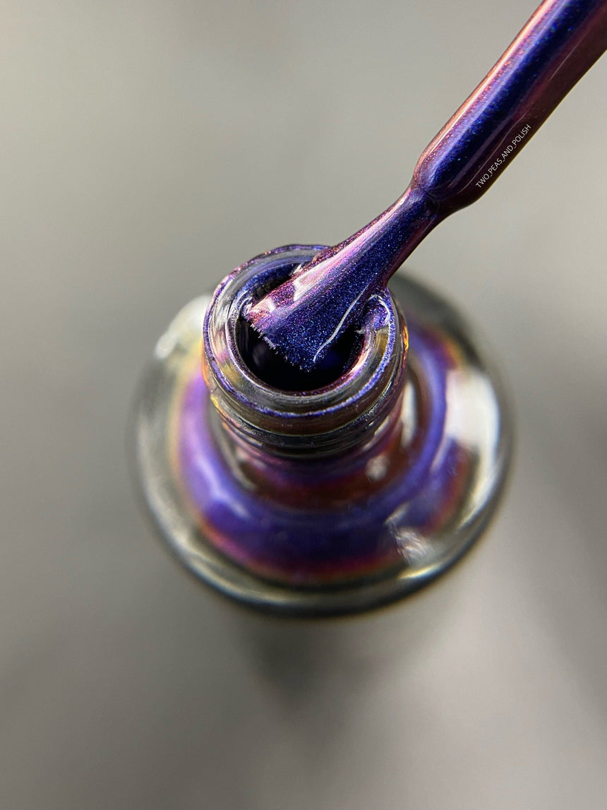 Night Out: Blue Note (P136) - Blue Duochrome Nail Polish