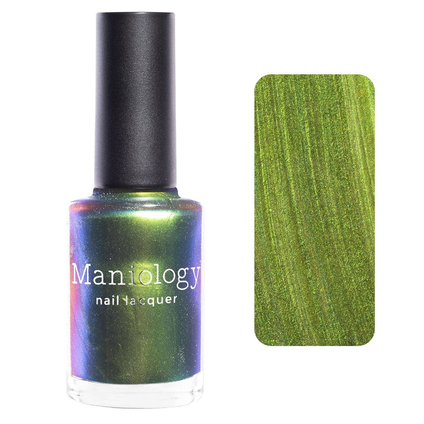 Night Out: CBGB (P135) - Green Duochrome Nail Polish