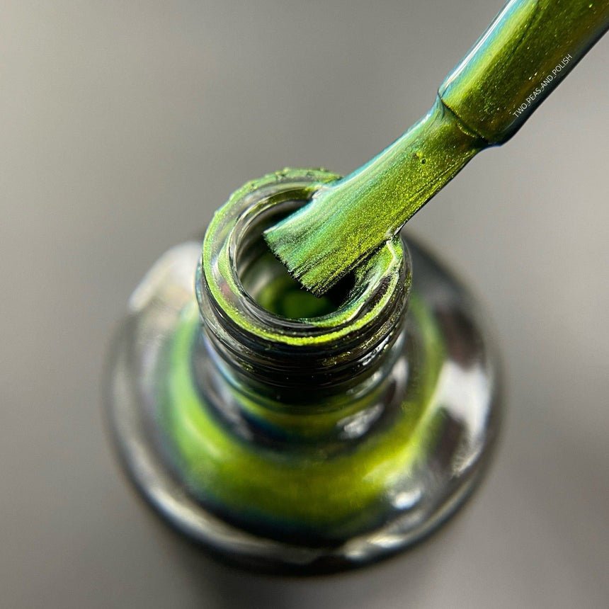 Night Out: CBGB (P135) - Green Duochrome Nail Polish