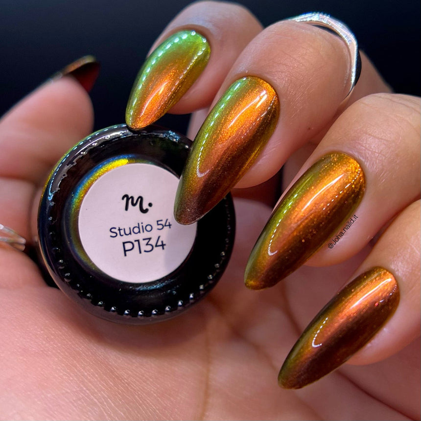 Night Out: Studio 54 (P134) - Brown Duochrome Nail Polish