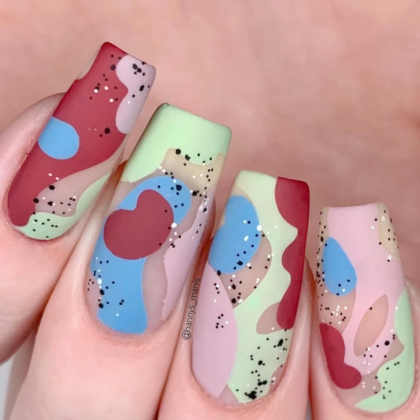 Nightingale (B424) - Blushing Taupe Cream Stamping Polish