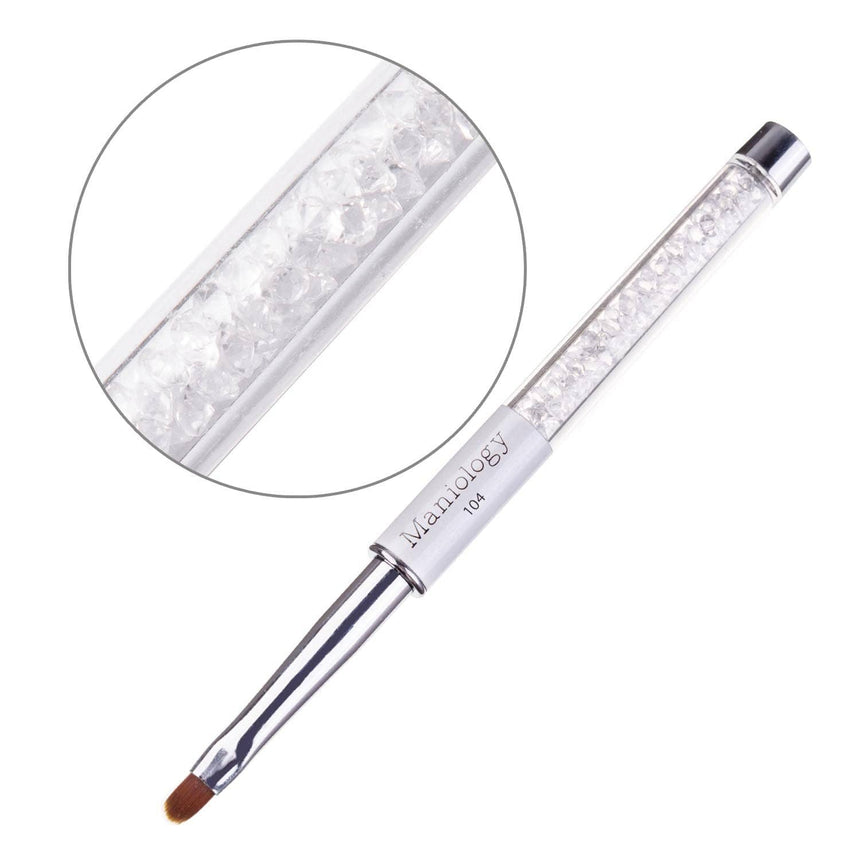 Painters Brush #104 - Premium Nail Art Manicure Brush Line