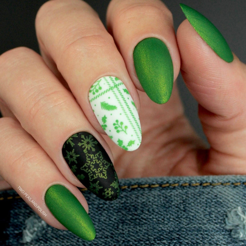 Parade: Grinchmas (B460) - Green Duochrome Stamping Polish