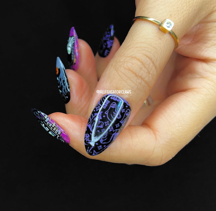 Paranormal Activity (M315) - Nail Stamping Plate