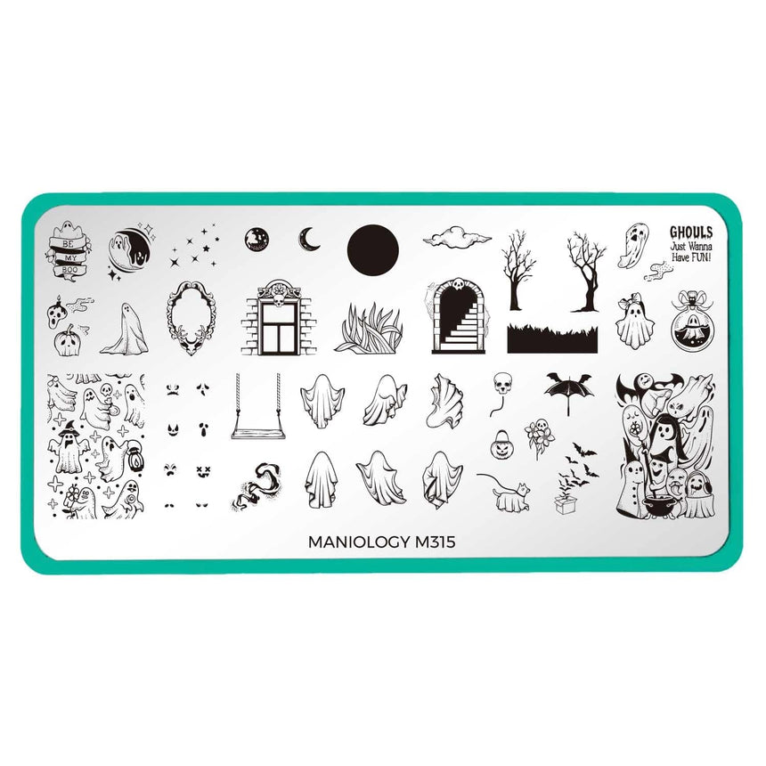 Paranormal Activity (M315) - Nail Stamping Plate