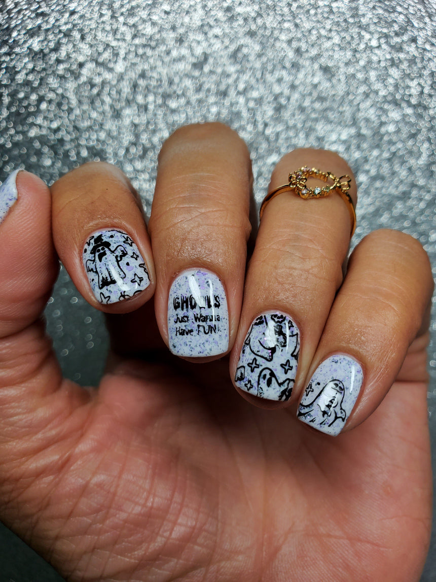 Paranormal Activity (M315) - Nail Stamping Plate