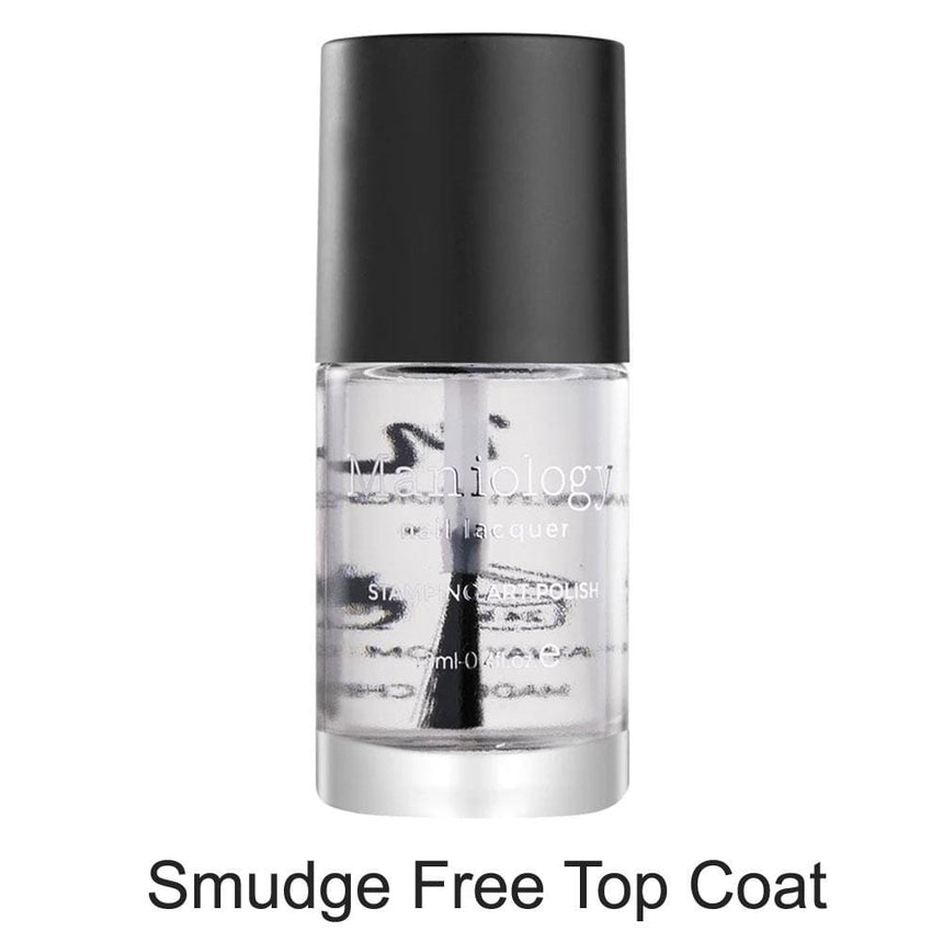 Pardon my French Stamping Bundle - 1 Plate, 2 Stamping Polishes, 1 Smudge Free Top Coat, Stamper & Scraper