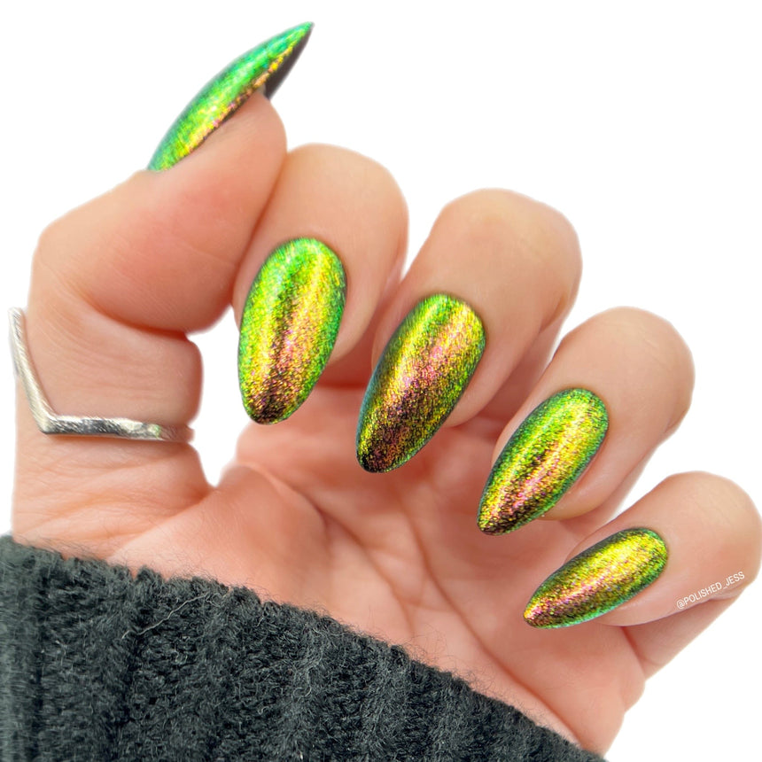 Pau Hana: Pina Colada (P131) - Sheer White Flakie Nail Polish