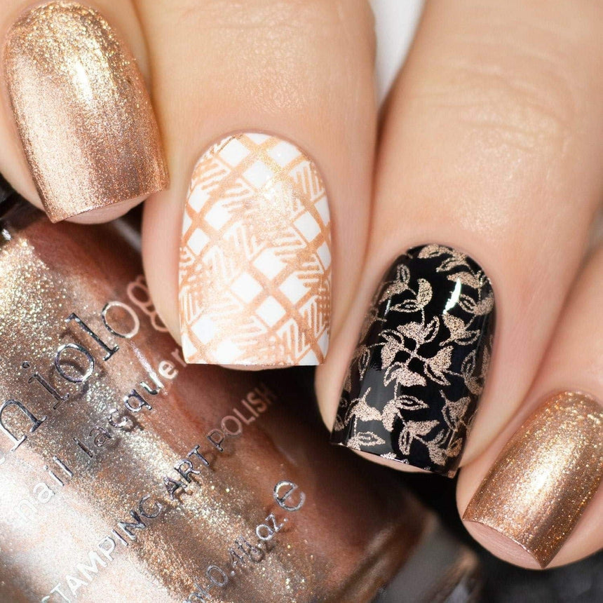 Perfect Trio: 3-Piece Fireplace Nail Stamping Polish Set