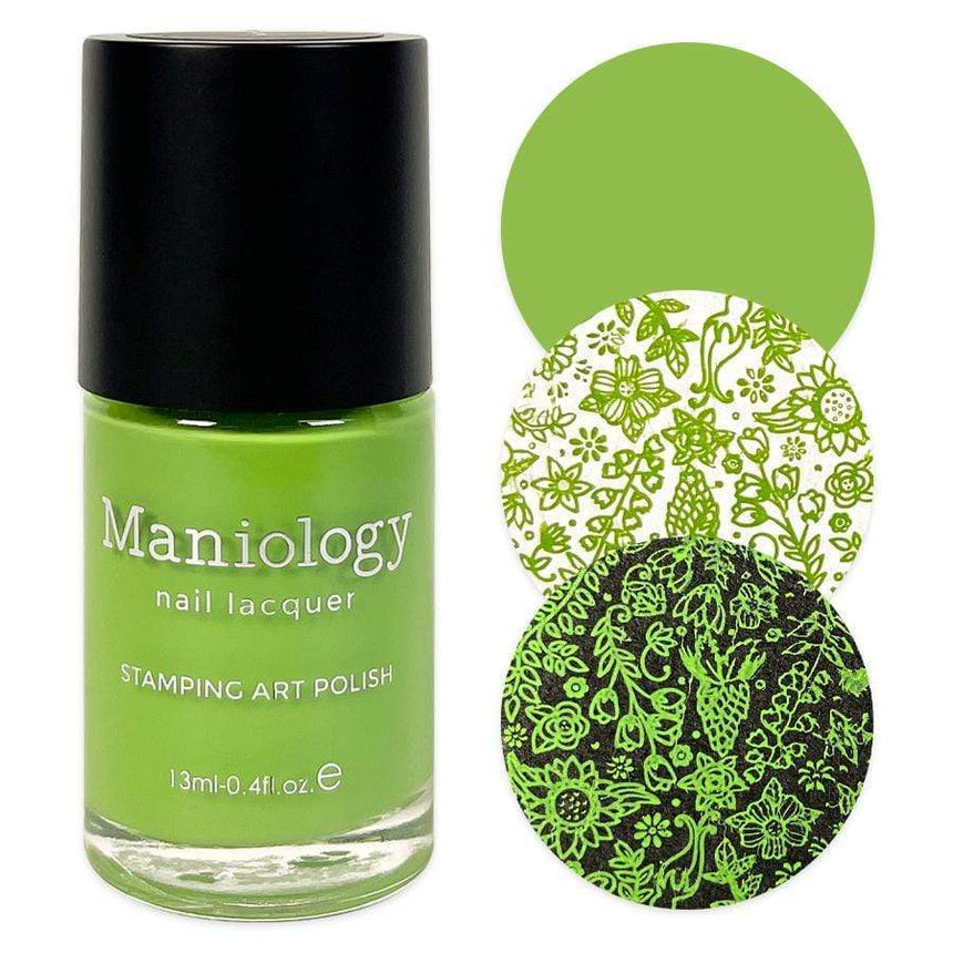 Perfect Trio: 3-Piece Lucky Clover Nail Stamping Polish Set