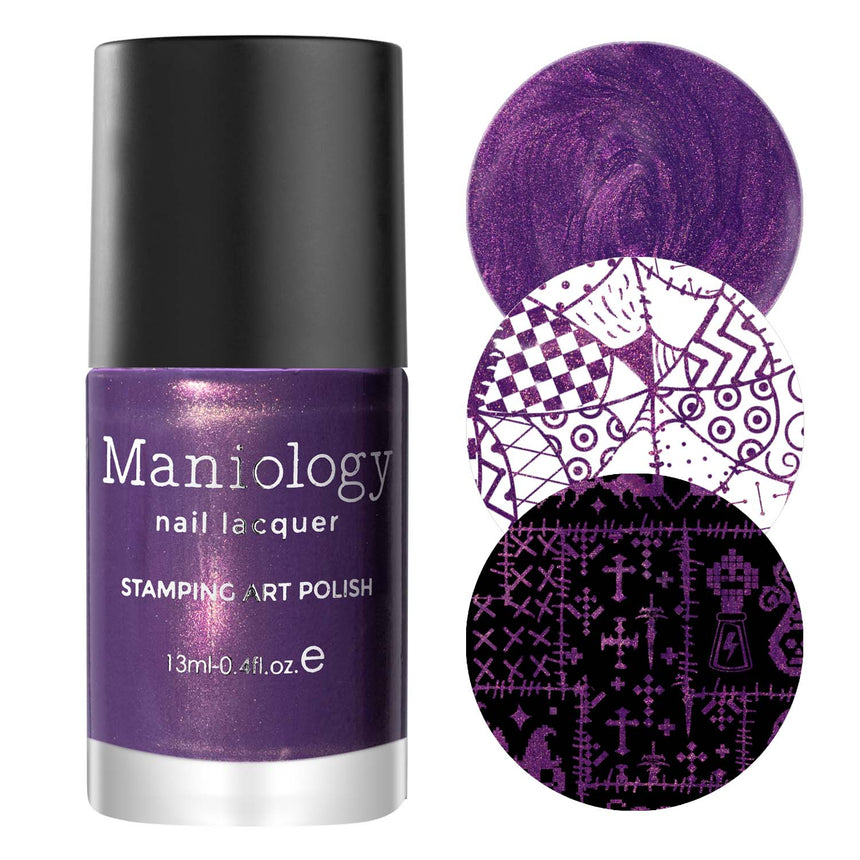 Perfect Trio: 3-Piece Morocco Sunset Nail Stamping Polish Set