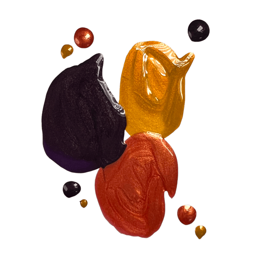 Perfect Trio: 3-Piece Morocco Sunset Nail Stamping Polish Set