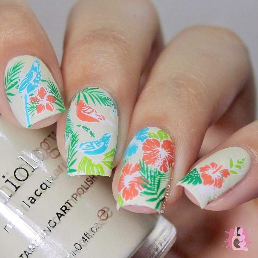 Perfect Trio: 3-Piece Spring Break Nail Stamping Polish Set