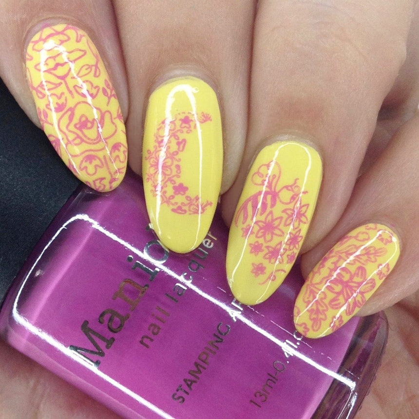 Perfect Trio: 3-Piece Sunny Meadow Nail Stamping Polish Set