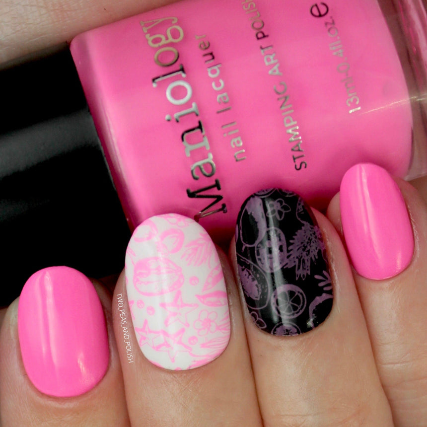 Tropicana: Pitaya (B435) - Pink Cream Stamping Polish