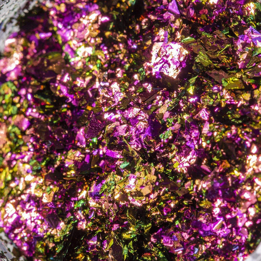 Pixie Dust - Pink & Gold Iridescent Flakies