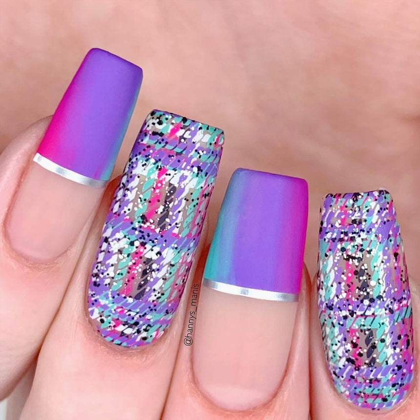 Plaid Perfection: Nail Stamping Starter Kit