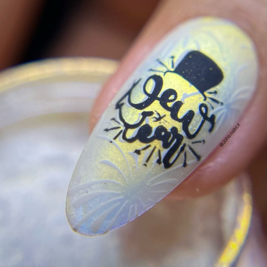 Polar (NA039) - Iridescent Nail Art Powder