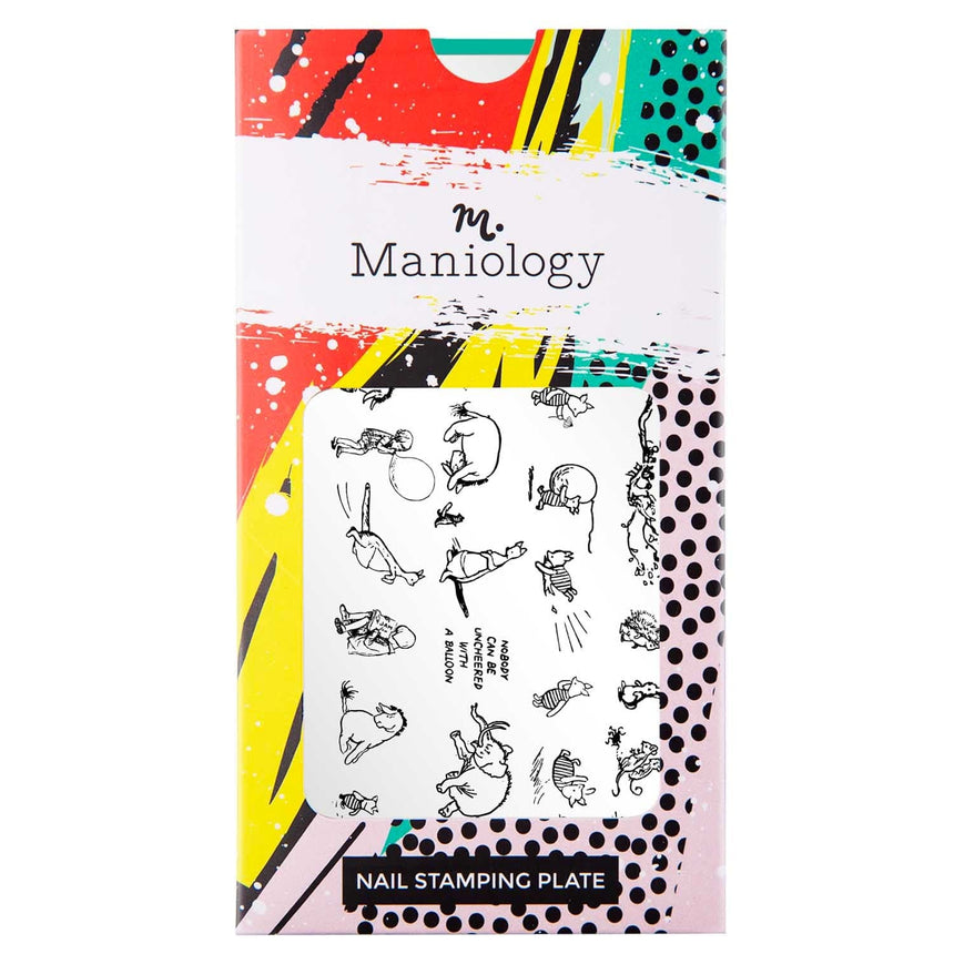 Pooh and Friends (M320) - Nail Stamping Plate