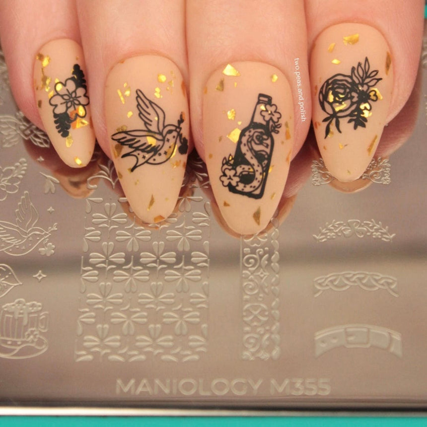 Pot of Gold (M355) - Nail Stamping Plate