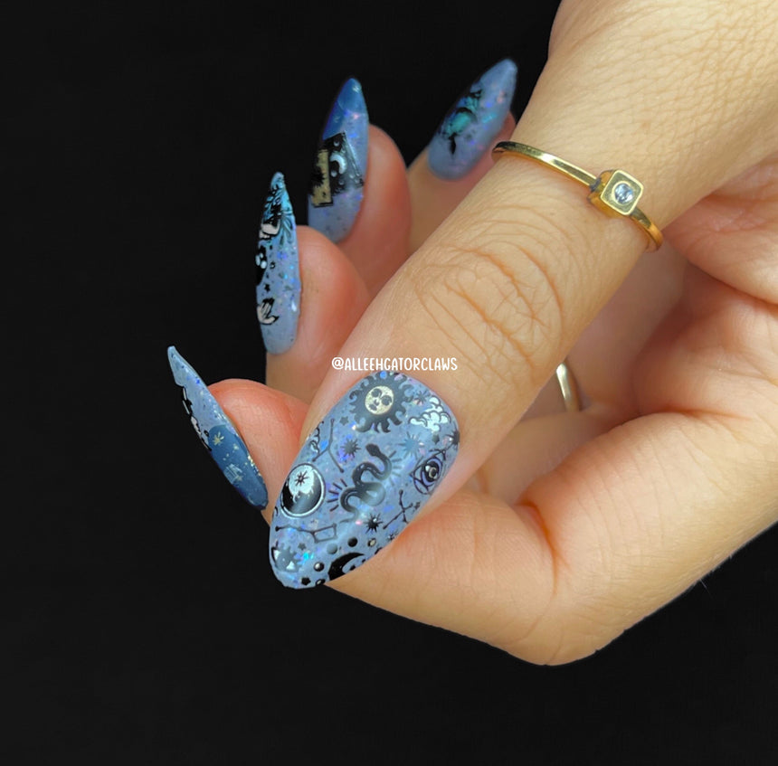 Practical Magic (M312) - Nail Stamping Plate