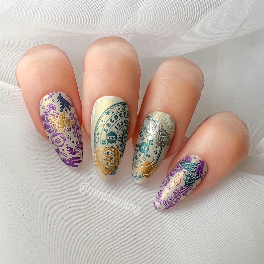 Practical Magic (M312) - Nail Stamping Plate