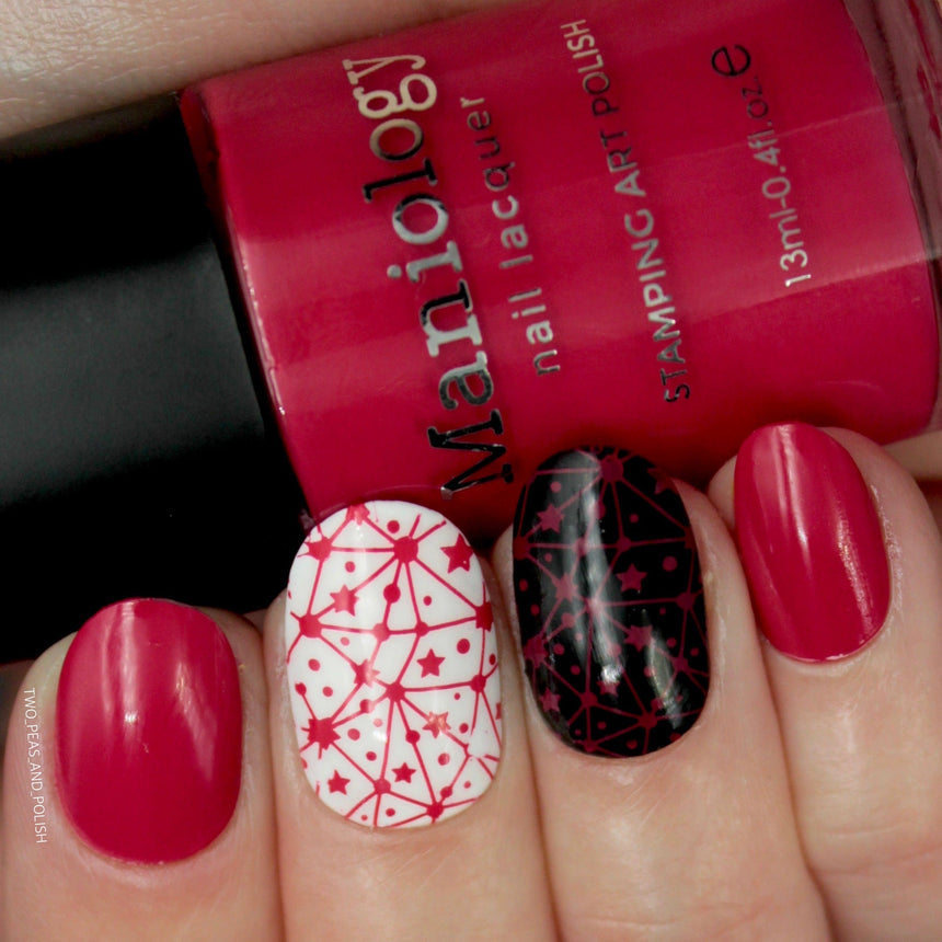 Quasar (B159) Candy Apple Red Stamping Polish