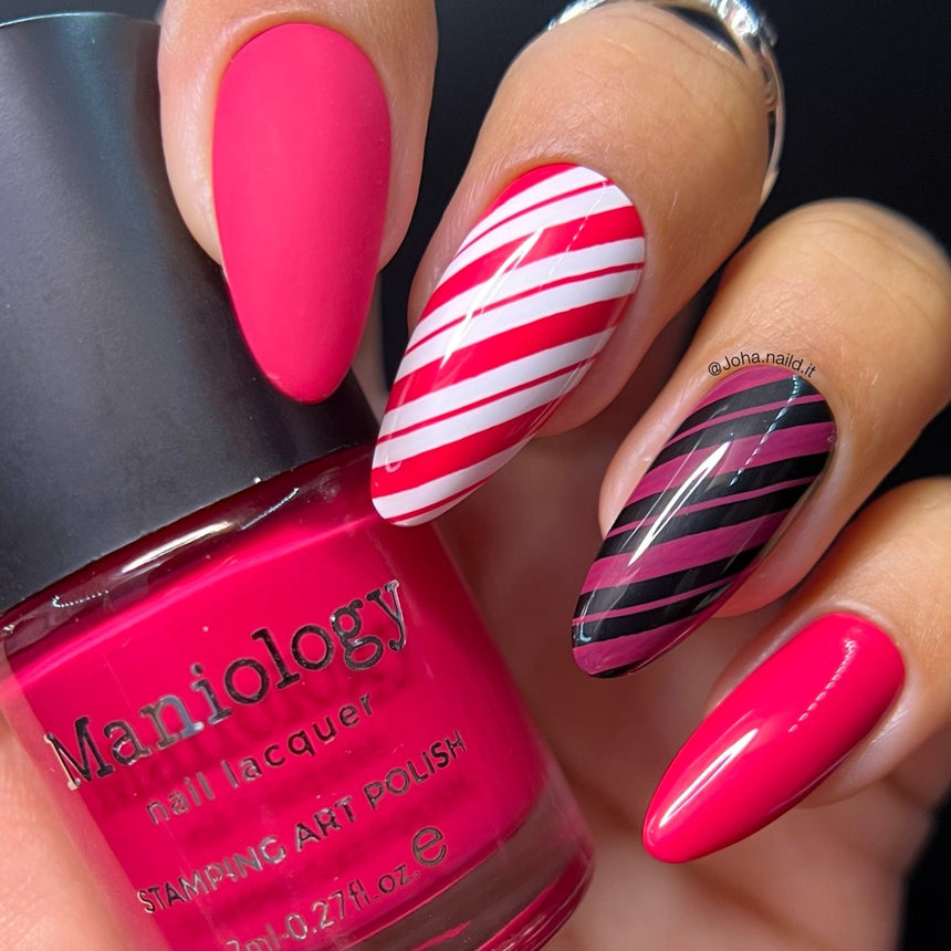 Quasar (B159) Candy Apple Red Stamping Polish