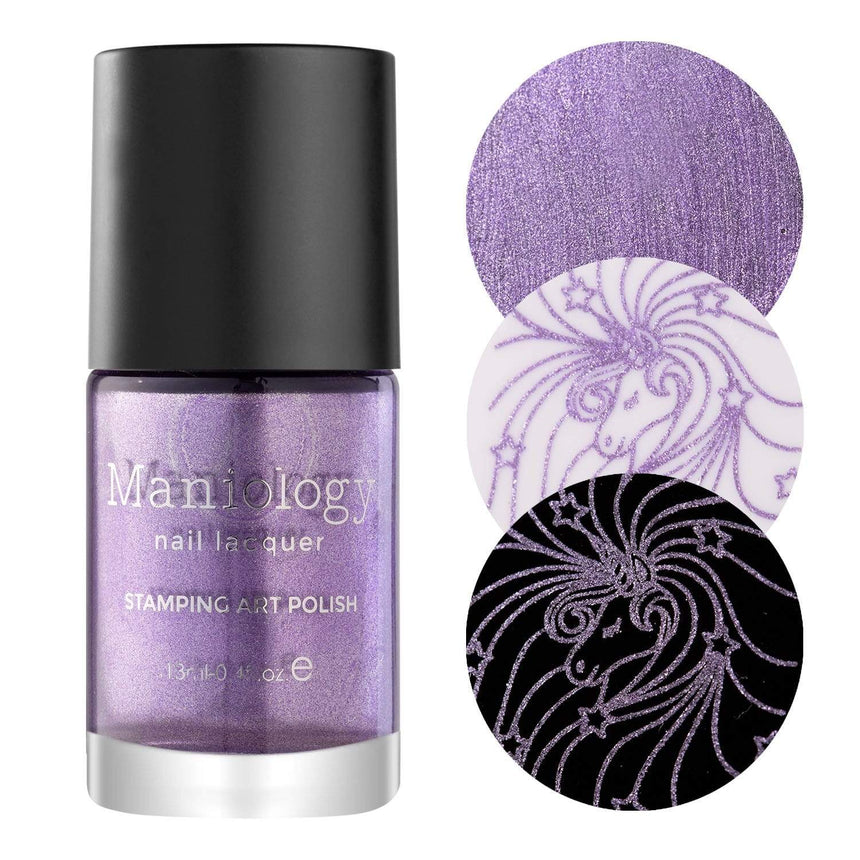 Rainbow Metallic: 6-Piece Metallic Stamping Polish Set