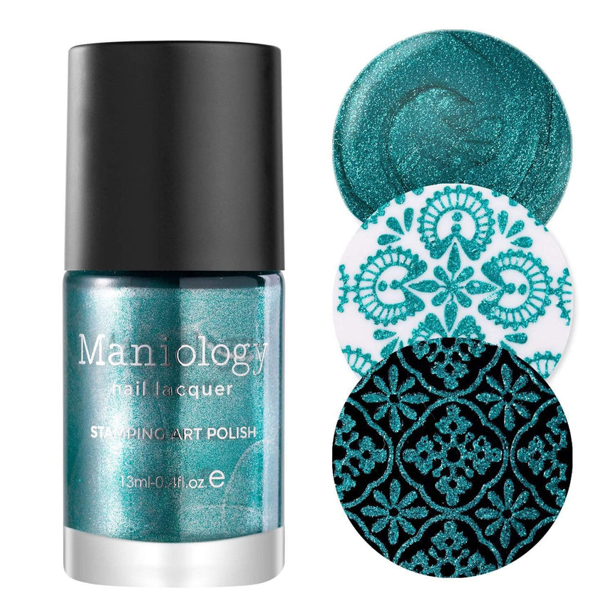 Rainbow Metallic: 6-Piece Metallic Stamping Polish Set