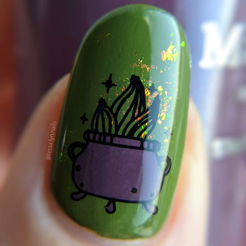 Rind (B346) - Light Green Stamping Polish