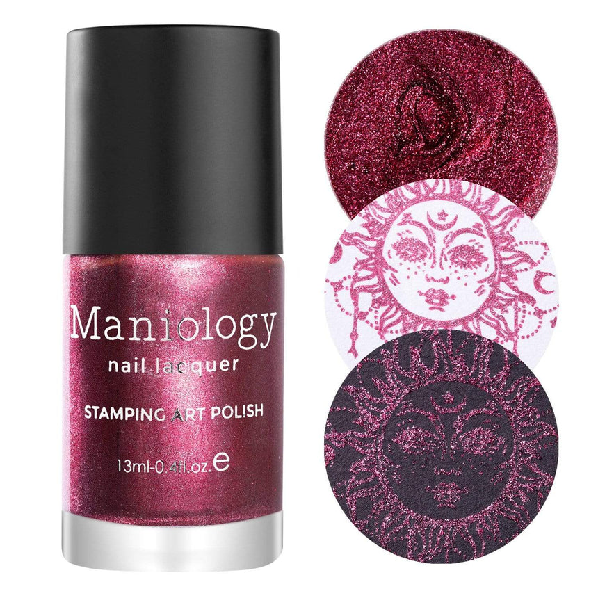 Ruby Slipper (B419) - Metallic Red Stamping Polish