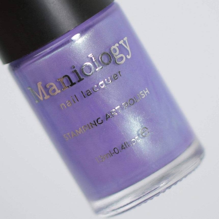 Sandy Beach: Kailua (B393) - Duochrome Purple Stamping Polish