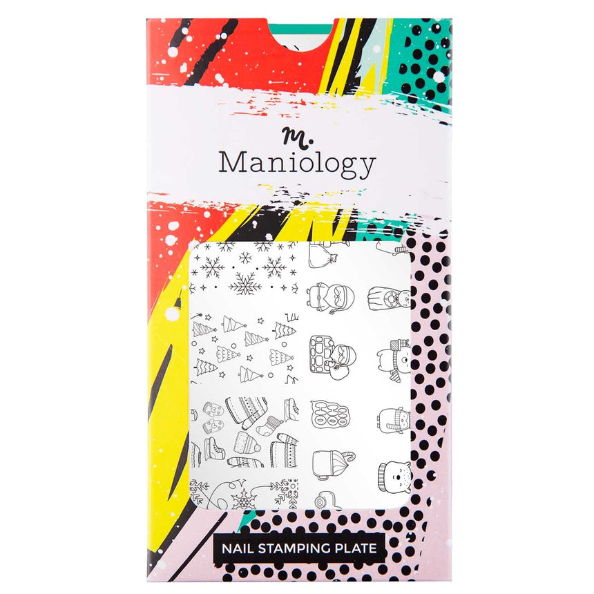 Santa's Workshop (M341) - Nail Stamping Plate