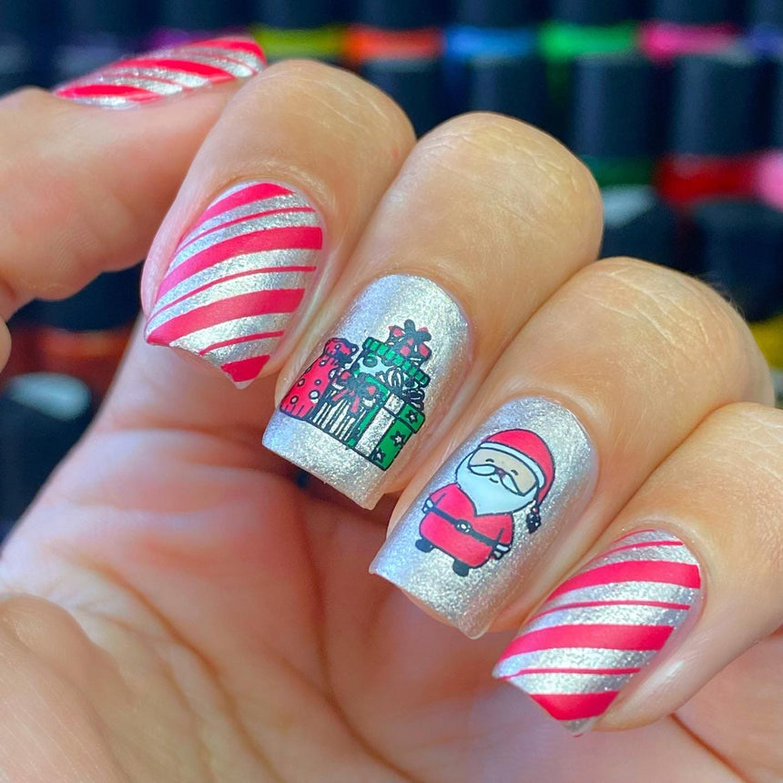 Santa's Workshop (M341) - Nail Stamping Plate