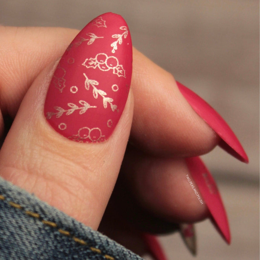 Santa's Workshop (M341) - Nail Stamping Plate