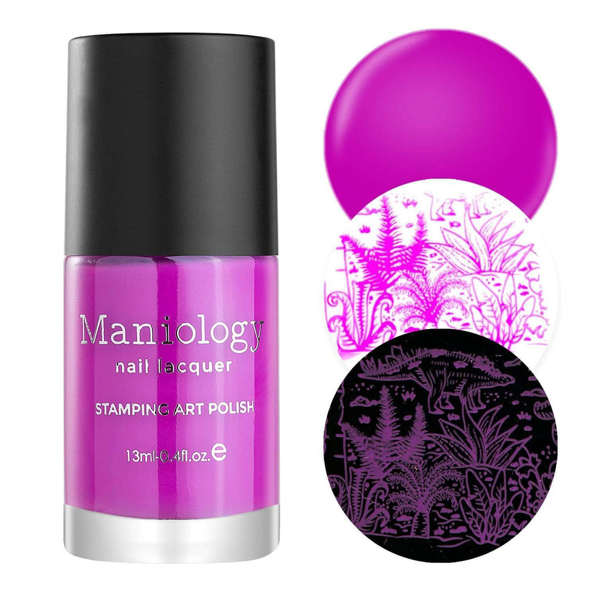 School's Out: Class Clown (B289) - Neon Purple Stamping Polish