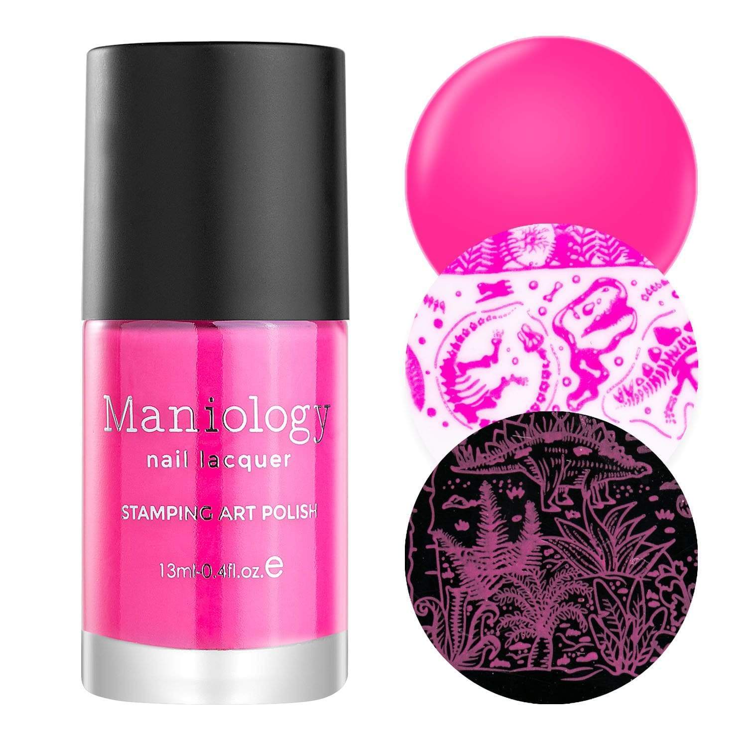 Slam Book Neon Pink Nail Stamping Polish | Maniology